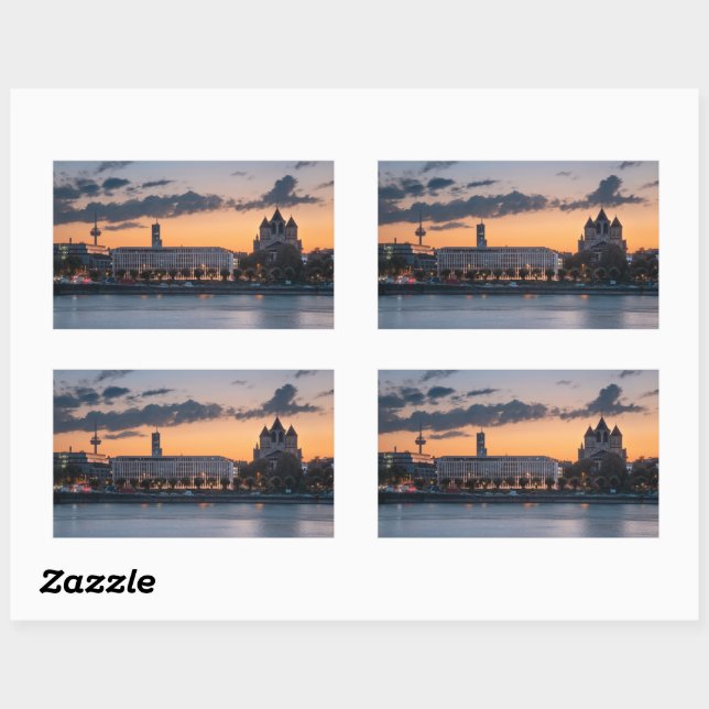 Cologne Germany Sticker (Sheet)