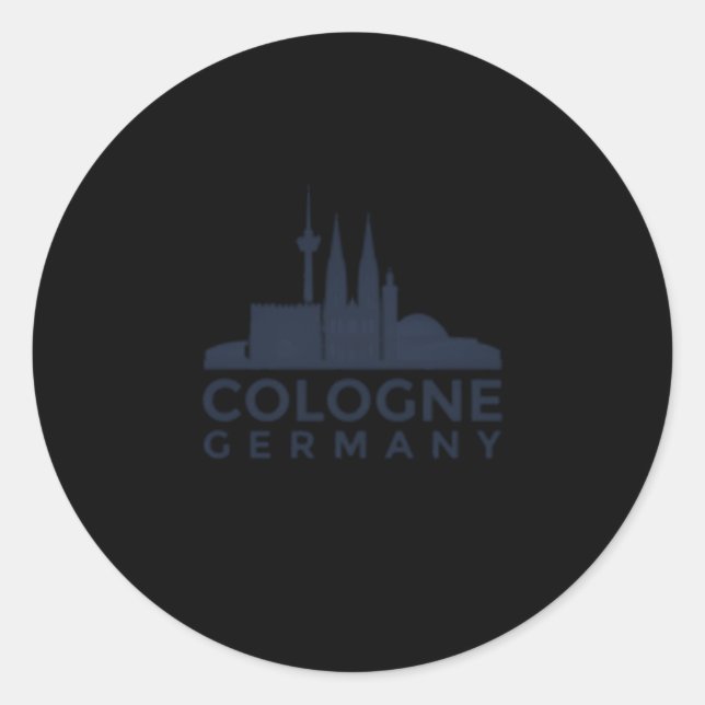 Cologne Gery Koln Ger Classic Round Sticker (Front)