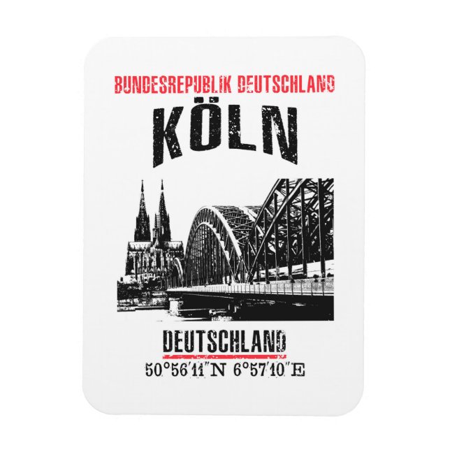 Cologne Magnet (Vertical)