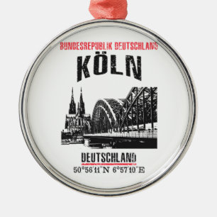 Cologne Metal Ornament