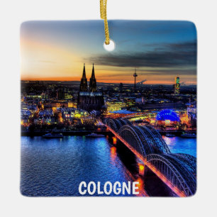 Cologne - Ornement de Noël Panoramique