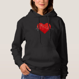 Cologne Skyline Heartbeat Germany Kln Cologne Cath Hoodie