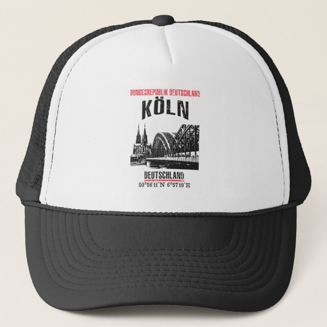 Cologne Trucker Hat (Front)