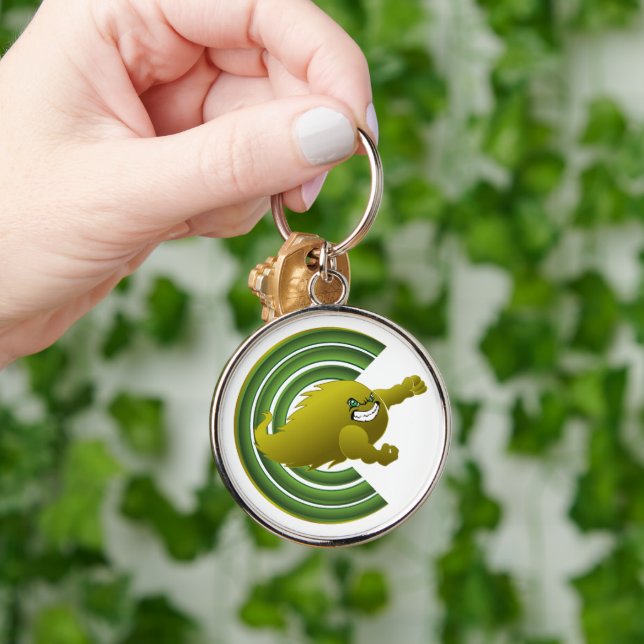 Coloma Comets #2 Keychain (Hand)