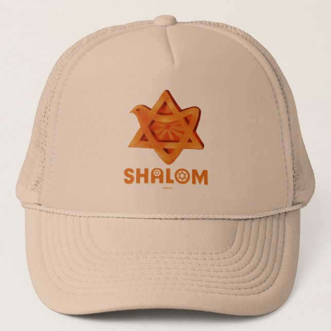 COLOMBE JUIVE DE SHALOM DE CASQUETTE (Devant)