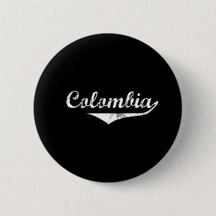 Colombia 2 Inch Round Button