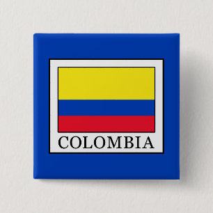 Colombia 2 Inch Square Button