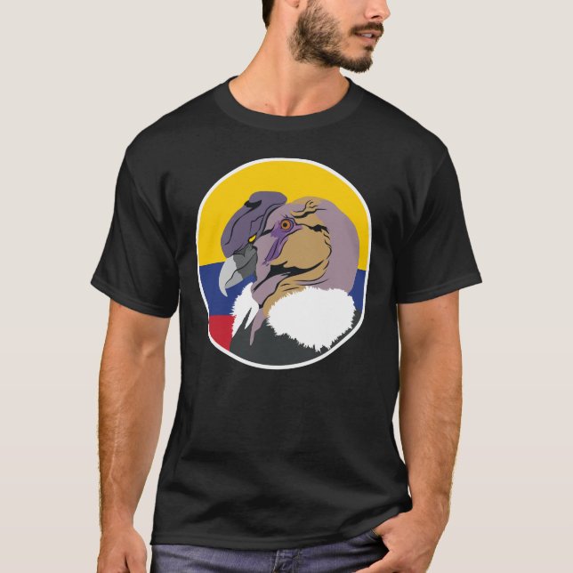 Colombia Andean condor Colombian National Animal T-Shirt (Front)