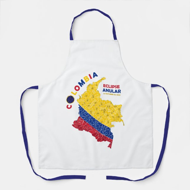 Colombia Annular Eclipse Apron (Front)