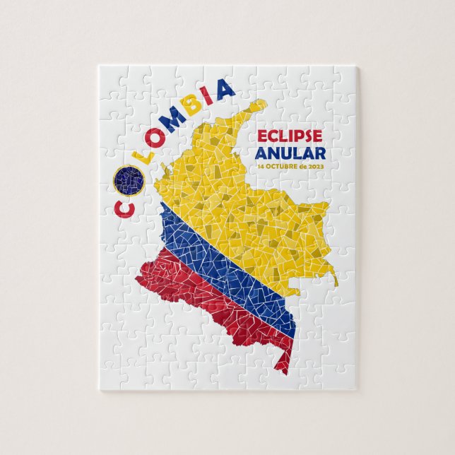Colombia Annular Eclipse Puzzle (Vertical)