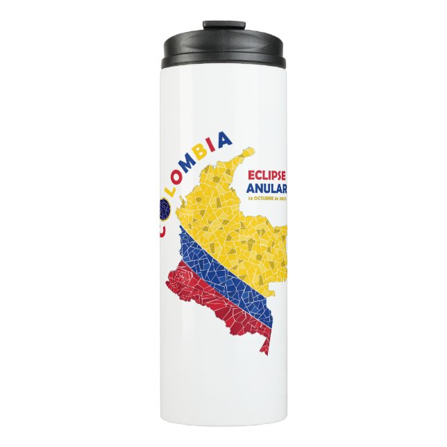 Colombia Annular Eclipse Thermal Tumbler (Front)