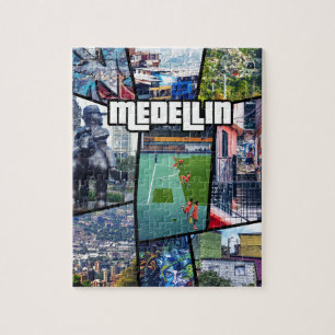 Colombia Antioquia Medellin Jigsaw Puzzle