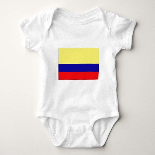 Colombia Baby Bodysuit (Front)