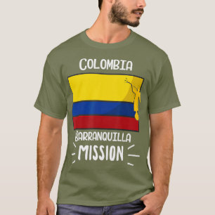 Colombia Barranquilla Mormon LDS Mission Gift T-Shirt