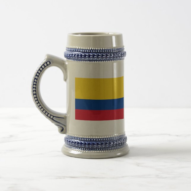 colombia beer stein (Left)
