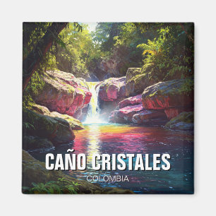 Colombia Cano Cristales Travel Magnet