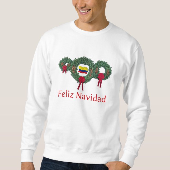 Colombia Christmas 2 Sweatshirt (Front)