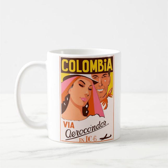 COLOMBIA COFFEE MUG (Left)