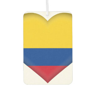Colombia (Colombian) Flag Air Freshener