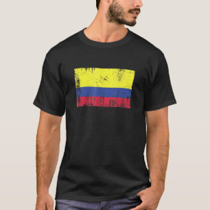 Colombia Colombian Flag Football-Fan Sports Adults T-Shirt