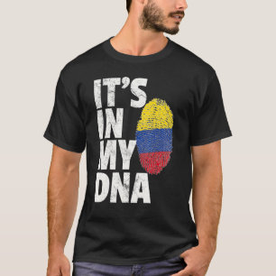 Colombia Colombian Flag Pride Country Home Nation T-Shirt