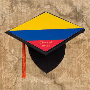 Colombia & Colombian Flag - Students /University G Graduation Cap Topper