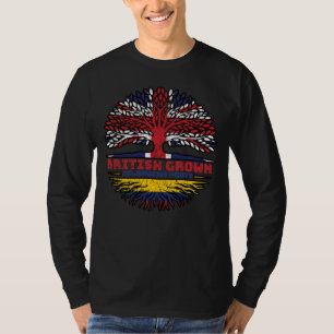 Colombia Colombian Uk United Kingdom British Tree T-Shirt