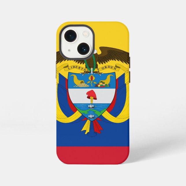 colombia emblem iPhone case (Back)