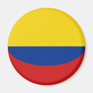 Colombia Fisheye Flag Magnet