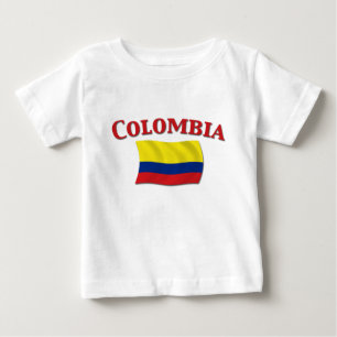 Colombia Flag 3 Baby T-Shirt