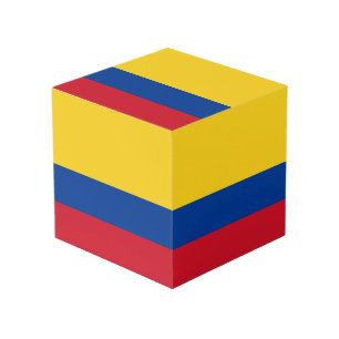 Colombia flag - Bandera De Colombia Cube