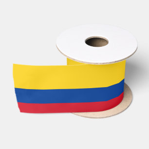 Colombia flag - Bandera De Colombia Satin Ribbon