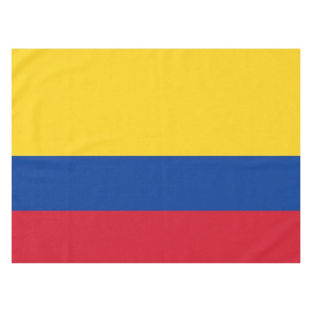 Colombia flag - Bandera De Colombia Tablecloth (Front (Horizontal))