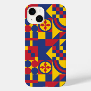 Colombia Flag Colourful Pattern Case-Mate iPhone 14 Case