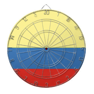 Colombia Flag Dartboard