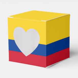 Colombia Flag Favor Box