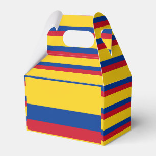 Colombia Flag Favor Box