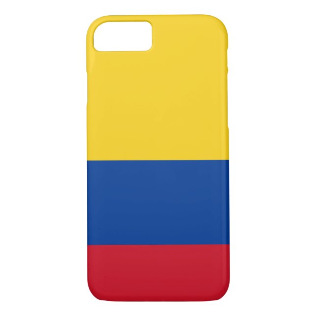 Colombia Flag iPhone Case (Back)