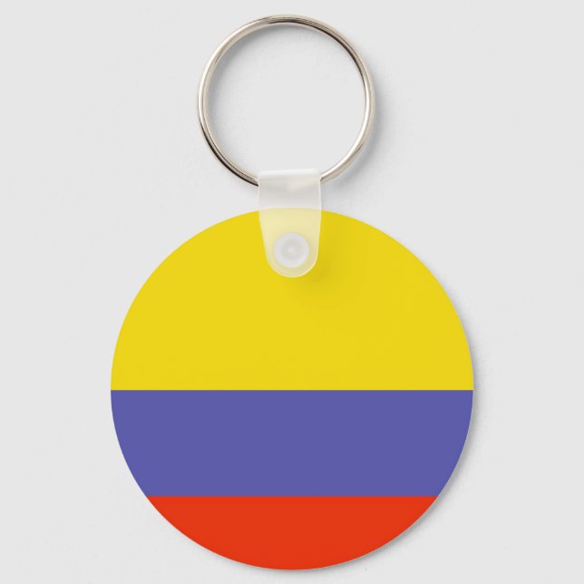 Colombia Flag Keychain (Front)