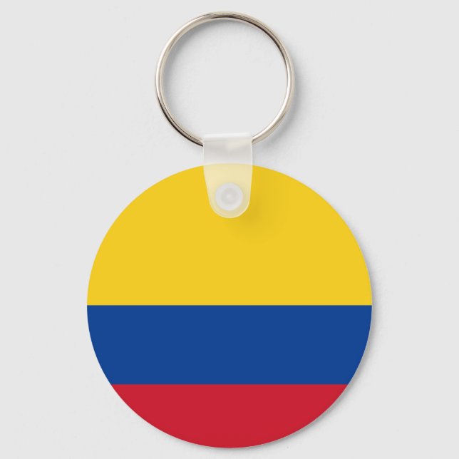 Colombia flag keychain (Front)