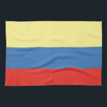 Colombia Flag Kitchen Towel<br><div class="desc">support your country</div>