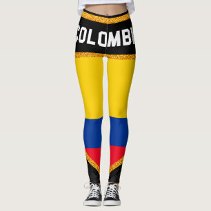 Colombia Flag Leggings