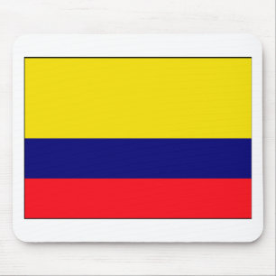 Colombia flag mouse pad