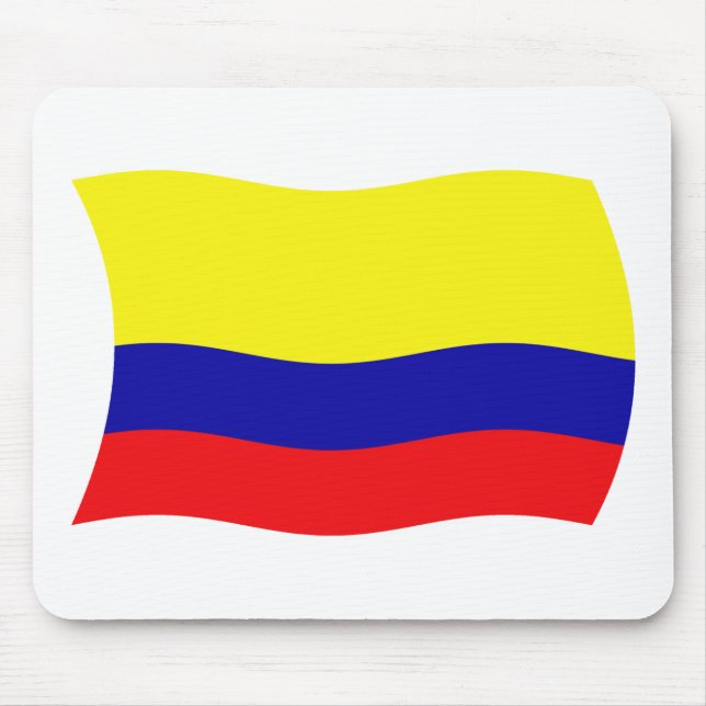 Colombia Flag Mousepad (Front)