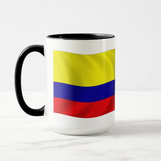 Colombia Flag Mug (Left)