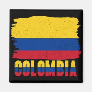 Colombia Flag National Magnet