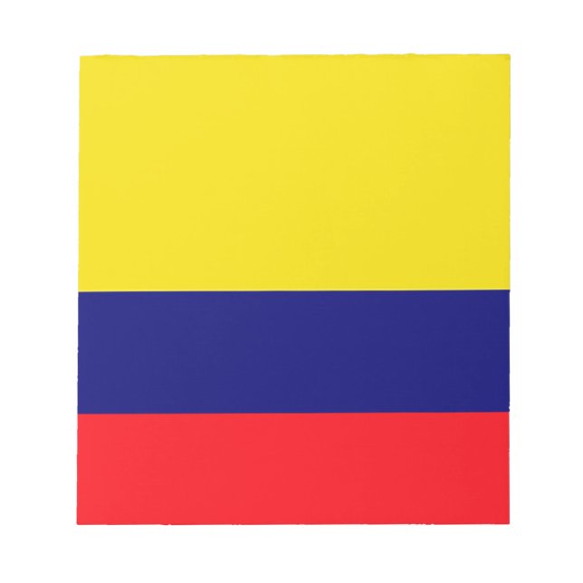 Colombia flag notepad (Front)