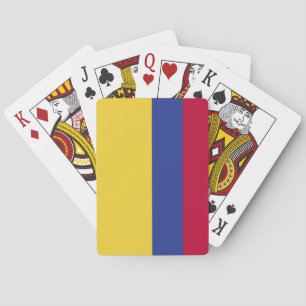 Colombia Flag Playing Cards