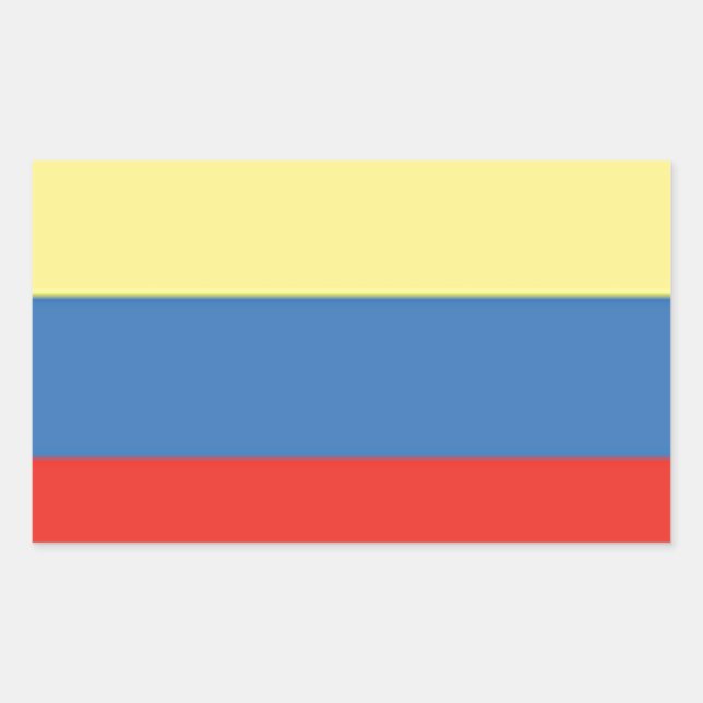 Colombia Flag Sticker (Front)