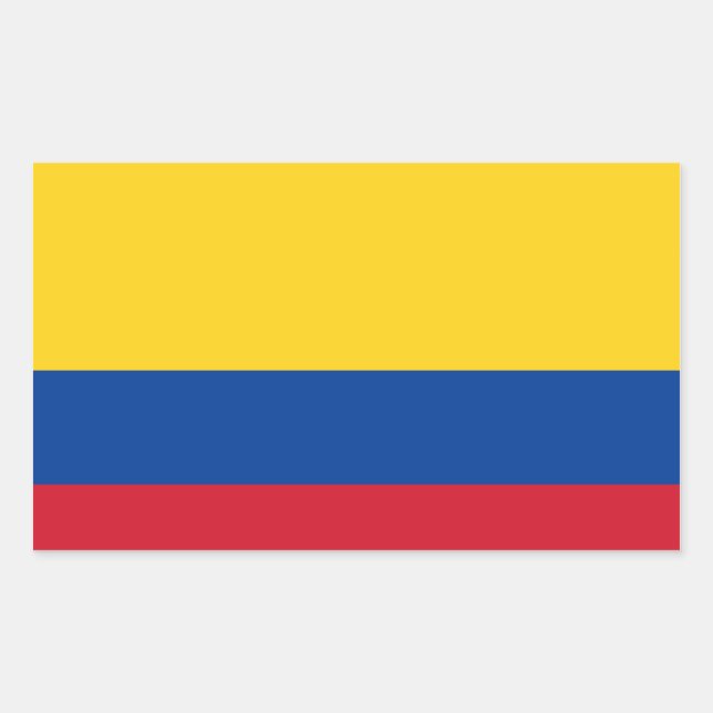 Colombia flag sticker (Front)